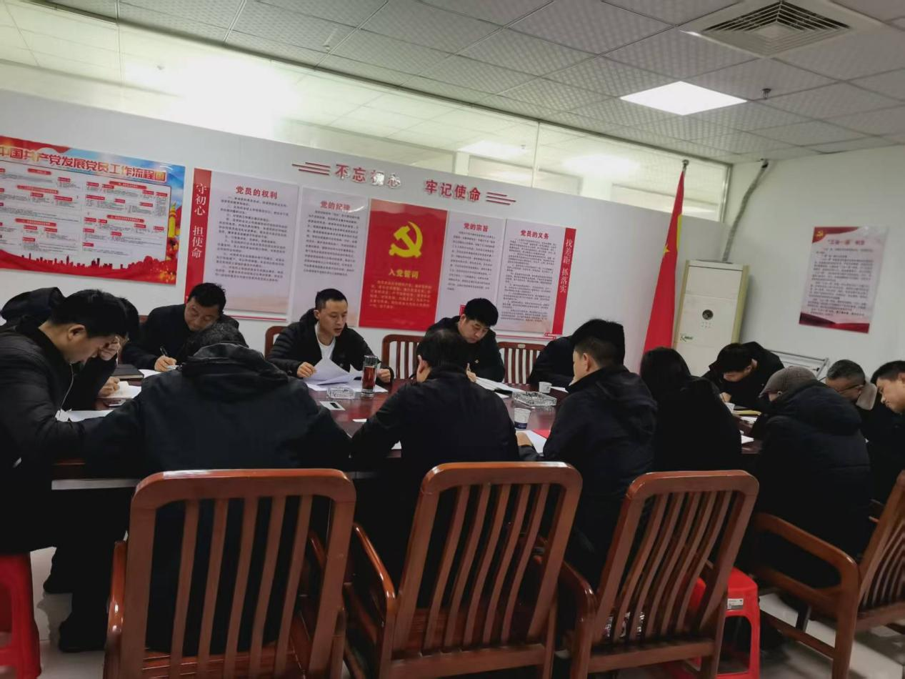 縣宏發公司黨支部組織召開2024年度組織生活會暨民主評議黨員工作